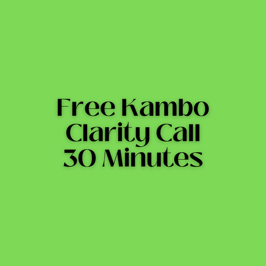 FREE Kambo Clarity Call 30 Minutes